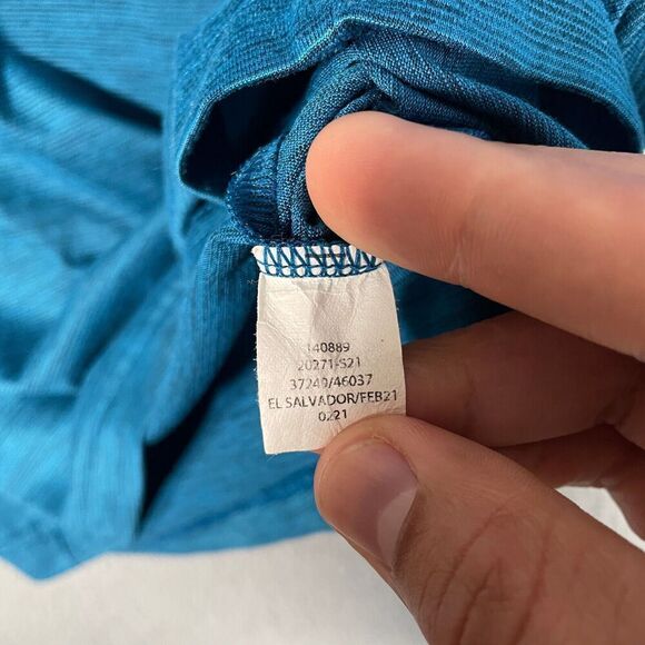 REI Co-op Active Pursuits Short Sleeve Shirt Men's Large Blue Performance - Picture 8 of 10